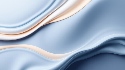 Fototapeta premium Smooth and elegant wave texture design for magazine mockup, mockup, template, background