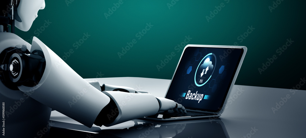 Poster backup storage data internet technology business concept. database storage cloud technology file dat