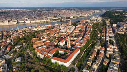 Obraz premium the panorama view of Budapest, Hungary