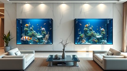 Fototapeta premium Breathtaking aquatic displays.