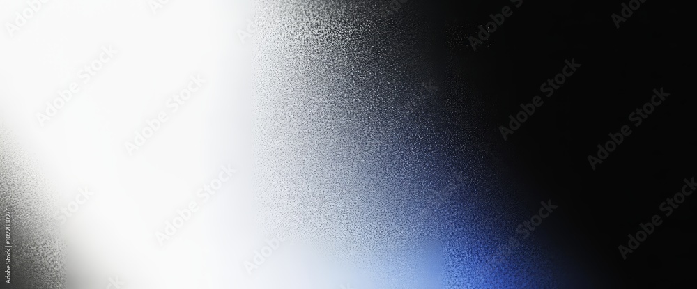 Aufkleber A grainy texture gradient web header banner design with an abstract background in dark blue, green, white, teal, and black, featuring copy space.
