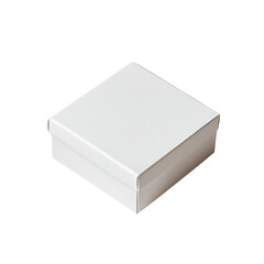 white box isolated on white