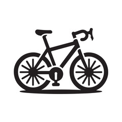 Fototapeta premium bicycle icon vector illustration