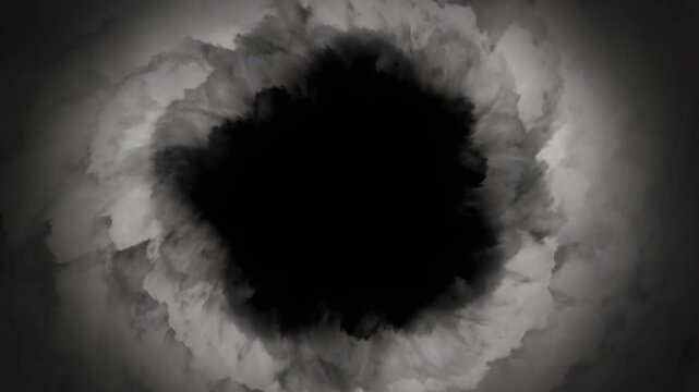 Cloud Ring Energy Vortex Loop Animation