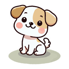 Fototapeta premium Cute Puppy Vectors & Illustrations