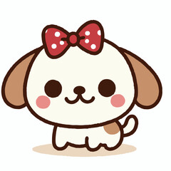 Cute Puppy Vectors & Illustrations