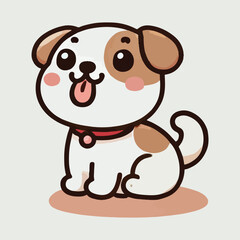 Fototapeta premium Cute Puppy Vectors & Illustrations