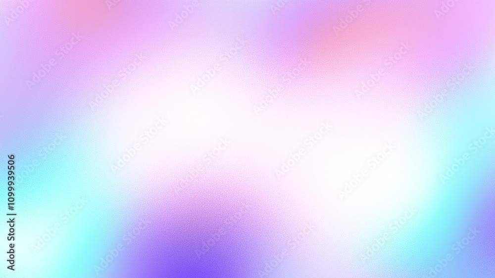 Aufkleber Abstract background gradient light blue and orange with coarse grain noise texture effect. Gradient color animated background with coarse grain
