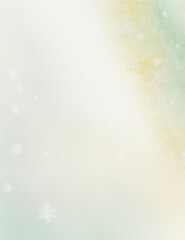 Fototapeta premium abstract christmas - abstract green christmas snow background - Generative AI