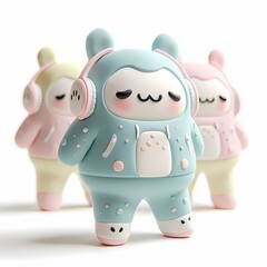 Charming 3D Girl Concept Art