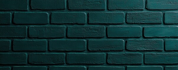 Obraz premium Sustainable building materials eco-friendly green brick wall in urban environment enhancing modern architecture with natural aesthetics