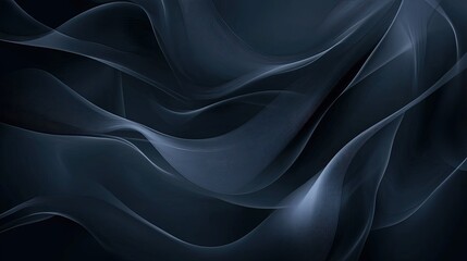 Fototapeta premium navy blue abstract wavy background 