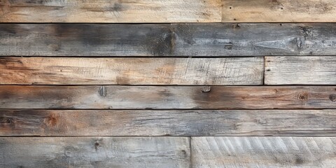 Obraz premium Rustic old wood planks create a textured background, perfect for various creative projects. This old wood planks backdrop adds character and warmth to any design, showcasing the beauty of aged wood.