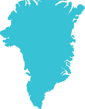 recommend clip art: Greenland MAP in Blue, Country Map, Greenland, Border Map, Border line of Greenland, Geographic Map