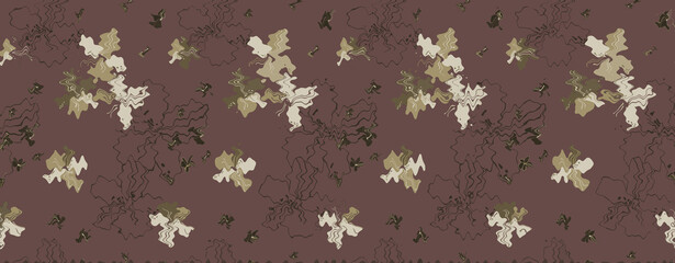 Digital And Textile Design Pattern