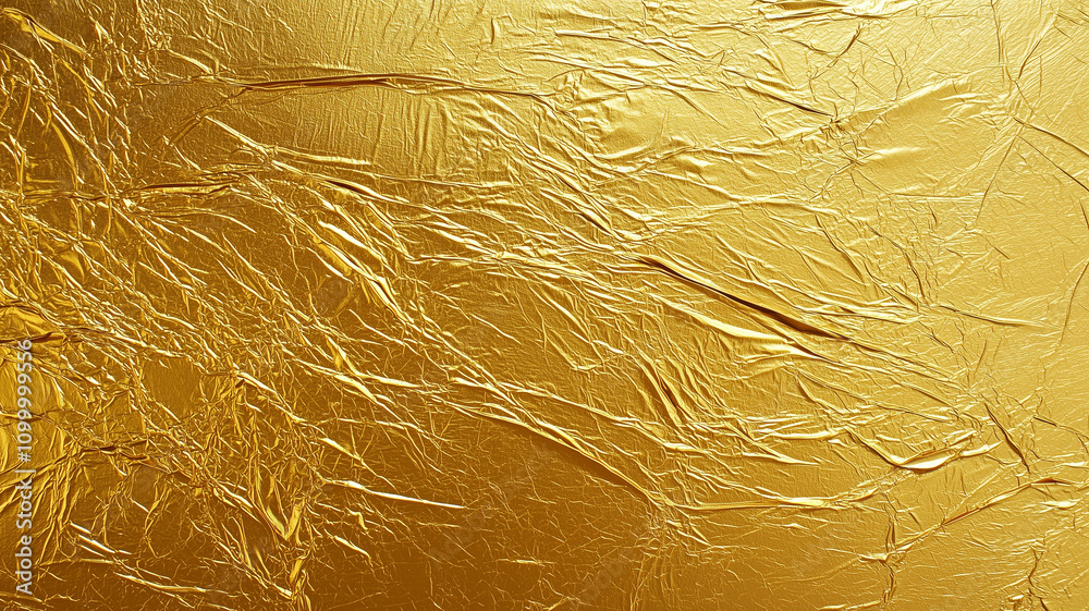 Aufkleber golden textured background with shimmering glitter and metallic sheen, creating luxurious and elegan