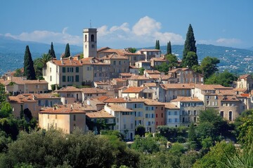 Charming Historic Architecture of Grasse: Old Town Marvels in Provence, France