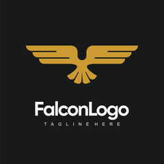 Falcon Logo EPS Vector Template