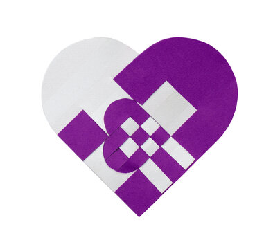 Typical danish christmas decoration made of paper