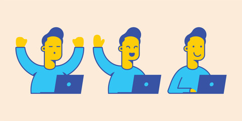 EPS Worker Illustrations Vector Design