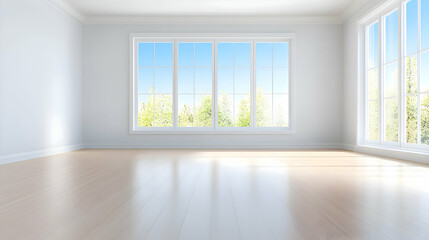 Obraz premium Wooden vase with fresh flowers graces the windowsill, adding a touch of nature to the cozy indoor space