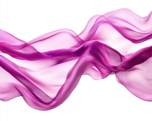 Obraz premium Flowing purple fabric with a soft and elegant design, perfect for artistic backgrounds.