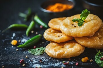 Traditional Fried Indian Snacks