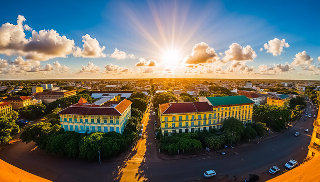panorama capital Brazzaville Republic of Congo
