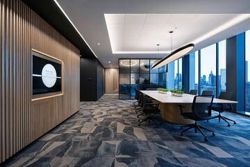 Obraz premium Modern Visual Design Solutions for Innovative Commercial Spaces