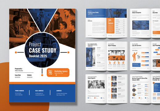 Case Study Booklet Layout
