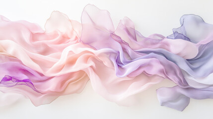 Soft pastel cloth are simple yet elegant for graphic design or wallpaper.