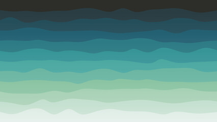 Obraz premium ocean blue wave patterned background with a flowing design