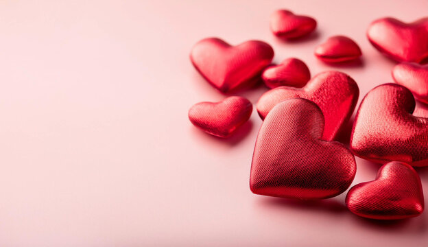 Mano de coraz&oacute;n valent&iacute;n