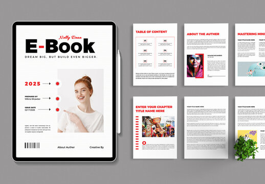 E Book Design Template