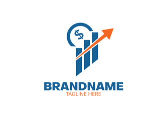 Unique and Professional Finance Logo, Finance Logo icon vector design