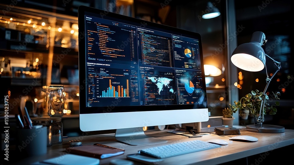 Poster business analytics and data management system, expert analyst utilizing strategic analysis to genera