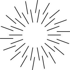 Obraz premium Sunburst set. Big collection sunburst best quality. Vector