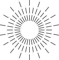 Obraz premium Sunburst set. Big collection sunburst best quality. Vector