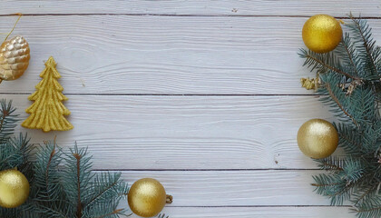 Christmas style border with a space for text or product