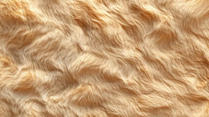 Naklejka premium Ecru sherpa fleece texture pattern, simulating cozy sheepskin material