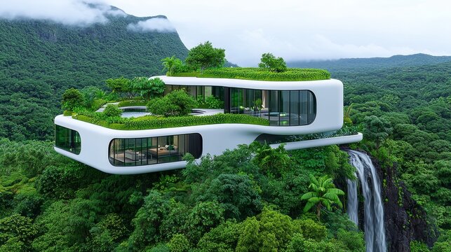 Investigating biomimicry in architecture, which involves designing buildings that emulate nature's shapes and functions.