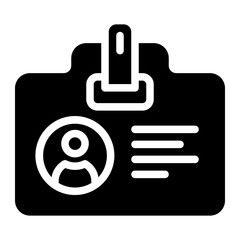 Obraz premium id card