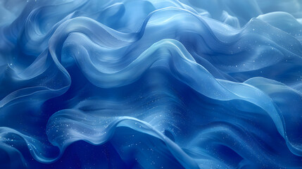 Obraz premium Blue Abstract Background with Glitter