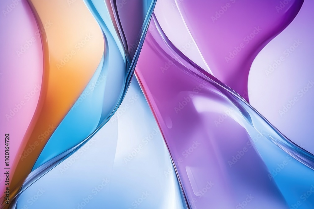 Poster Close-up of a smartphone screen showing digital interface and icons