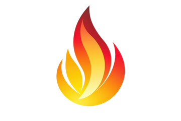 A stylized flame graphic with vibrant orange and yellow colors, depicting movement and energy.