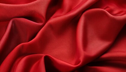 Fototapeta premium red soft fabric texture