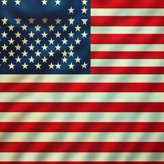 Fototapeta premium American flag photorealistic ultra high definition seamless