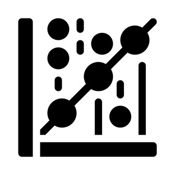 Scatter Plot glyph icon