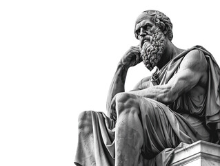  an Ancient Greek Philosopher Infusing Historical Depth and Vibrant Character 