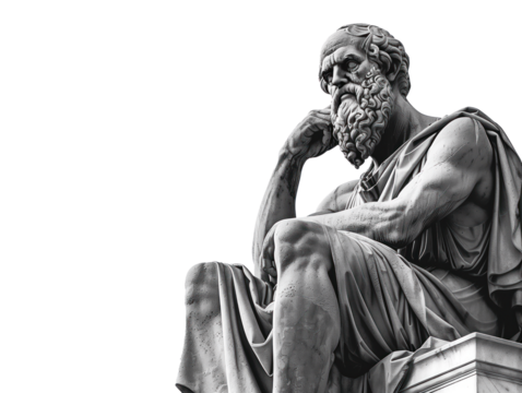  an Ancient Greek Philosopher Infusing Historical Depth and Vibrant Character 
